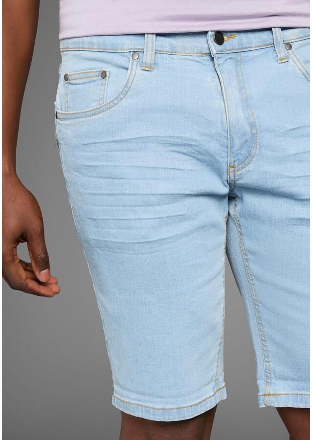 Arizona Jeansshort rechte snit knieomspelende lengte lage taillehoogte - Foto 2