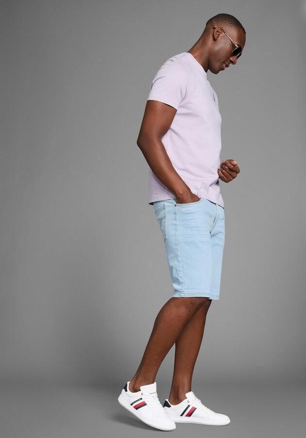 Arizona Jeansshort rechte snit knieomspelende lengte lage taillehoogte - Foto 5