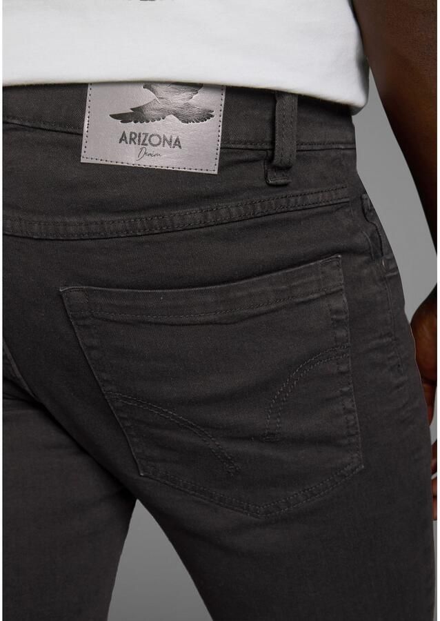 Arizona Jeansshort rechte snit knieomspelende lengte lage taillehoogte - Foto 2