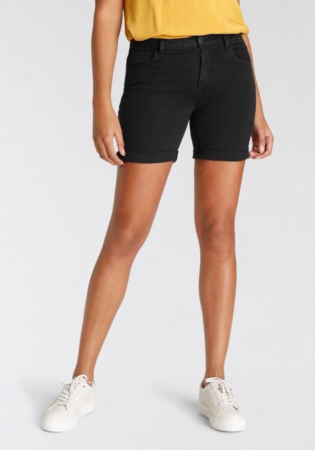 Arizona Jeansshort Ultra Stretch extra strak gesneden opgerolde beenafsluitingen - Foto 5