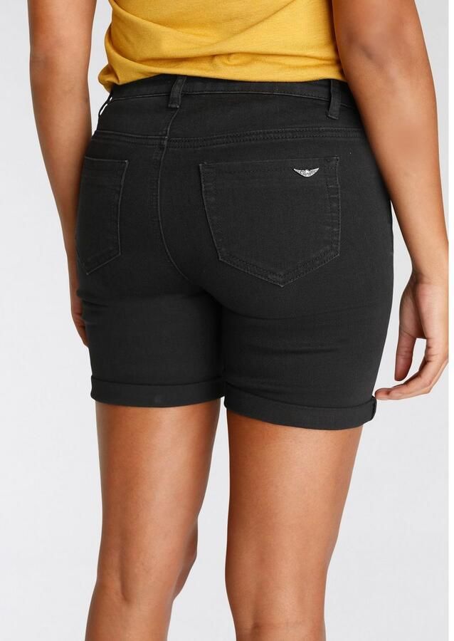 Arizona Jeansshort Ultra Stretch extra strak gesneden opgerolde beenafsluitingen - Foto 2