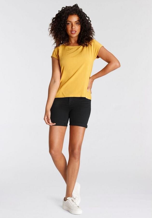 Arizona Jeansshort Ultra Stretch extra strak gesneden opgerolde beenafsluitingen - Foto 8