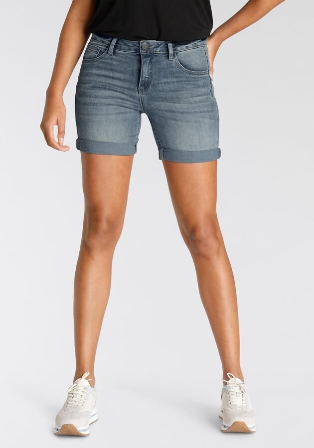 Arizona Jeansshort Ultra Stretch extra strak gesneden opgerolde beenafsluitingen - Foto 10
