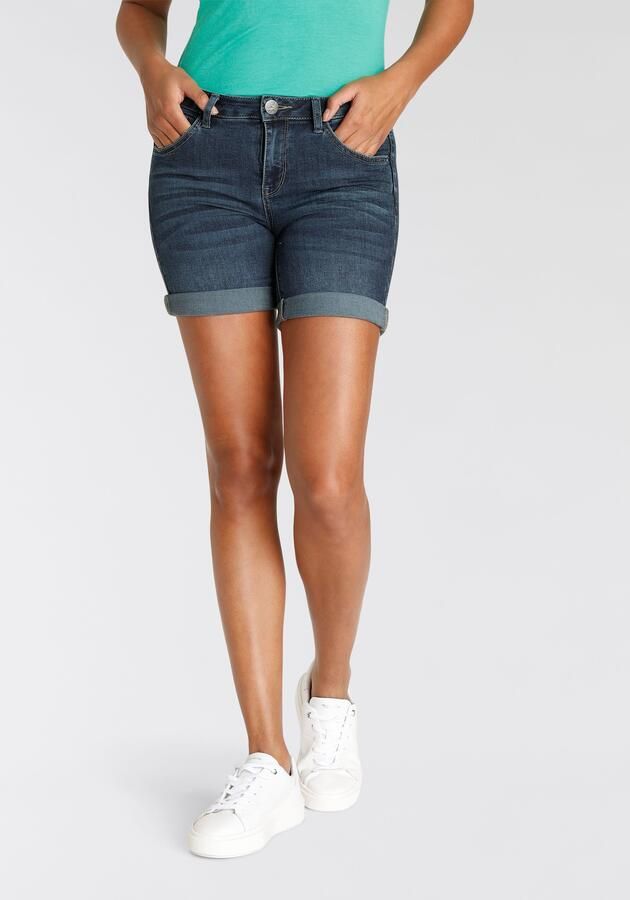 Arizona Jeansshort Ultra Stretch extra strak gesneden opgerolde beenafsluitingen - Foto 10