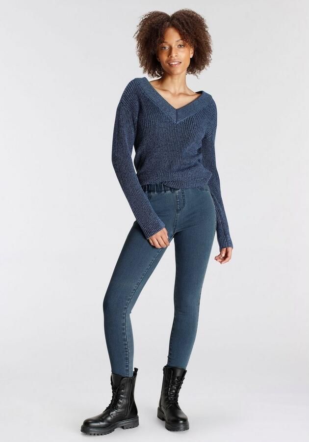 Arizona Jeggings 360 graden elastisch extra-strak gesneden pasvorm hoge taille - Foto 4