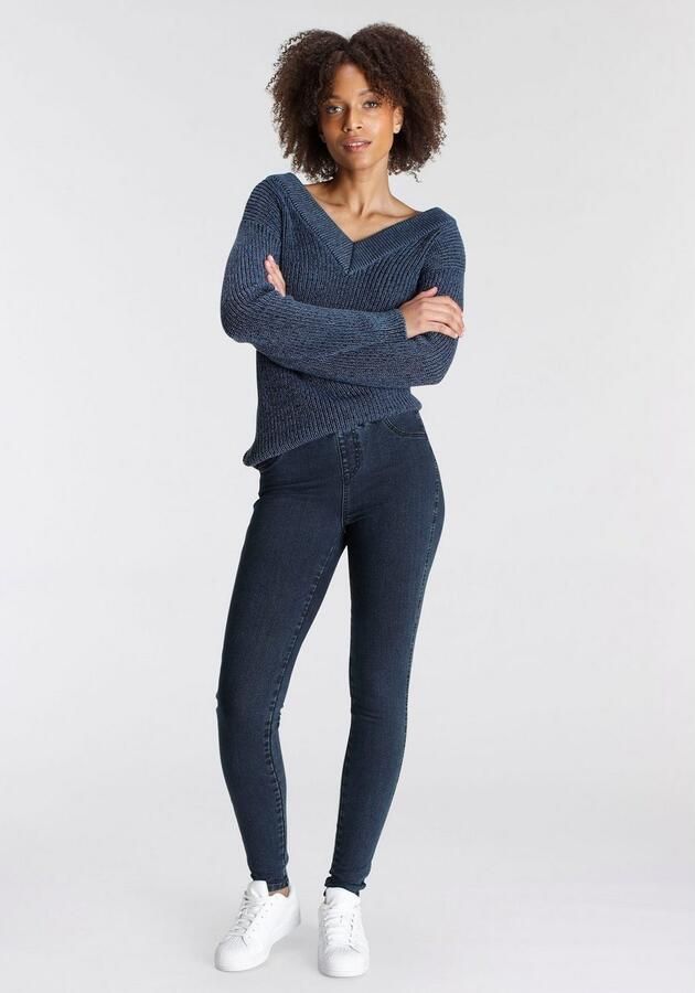 Arizona Jeggings 360 graden elastisch extra-strak gesneden pasvorm hoge taille - Foto 4