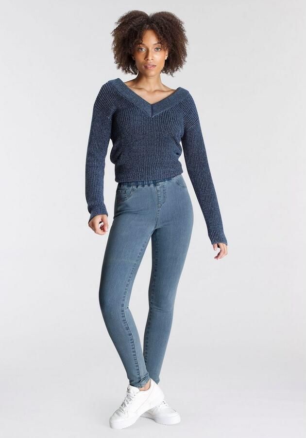 Arizona Jeggings 360 graden elastisch extra-strak gesneden pasvorm hoge taille - Foto 4