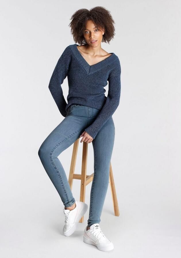 Arizona Jeggings 360 graden elastisch extra-strak gesneden pasvorm hoge taille - Foto 5