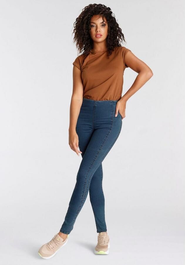 Arizona Jeggings extra-strak gesneden pasvorm hoge taille - Foto 5