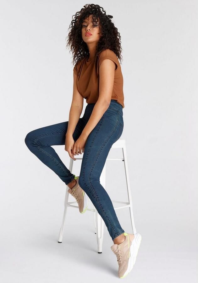 Arizona Jeggings extra-strak gesneden pasvorm hoge taille - Foto 6