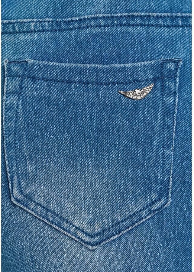 Arizona Jogpants High Waist extra-strak gesneden enkel-lange pasvorm hoge taille