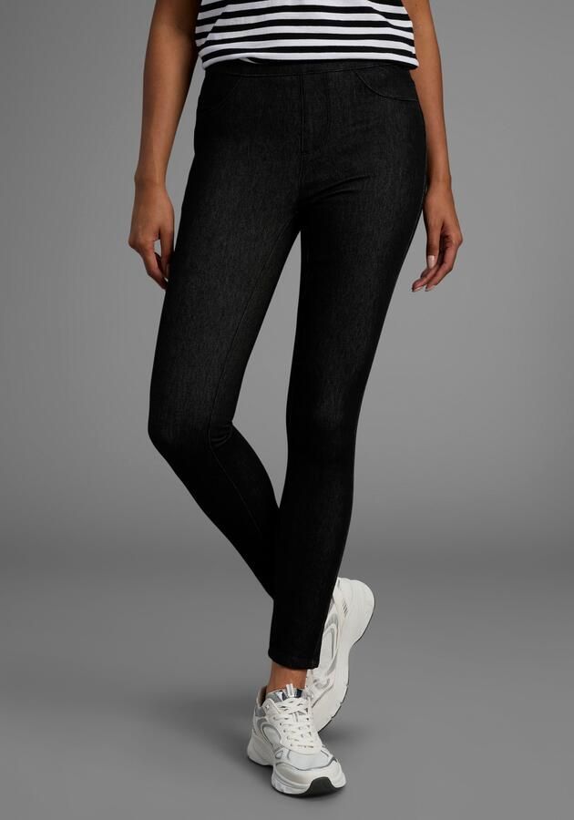 Arizona Jogpants High Waist extra-strak gesneden enkel-lange pasvorm hoge taille - Foto 3