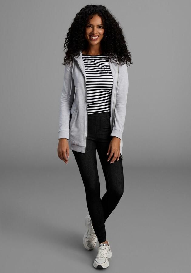 Arizona Jogpants High Waist extra-strak gesneden enkel-lange pasvorm hoge taille - Foto 5