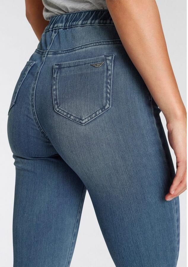 Arizona Jogpants High Waist in denim-look - Foto 2