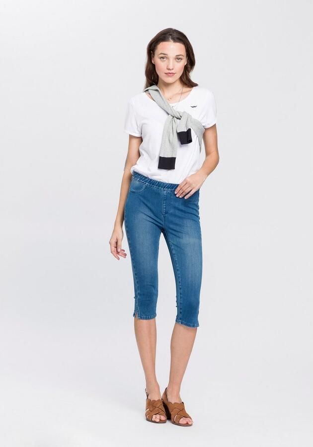 Arizona Jogpants High Waist in denim-look - Foto 5