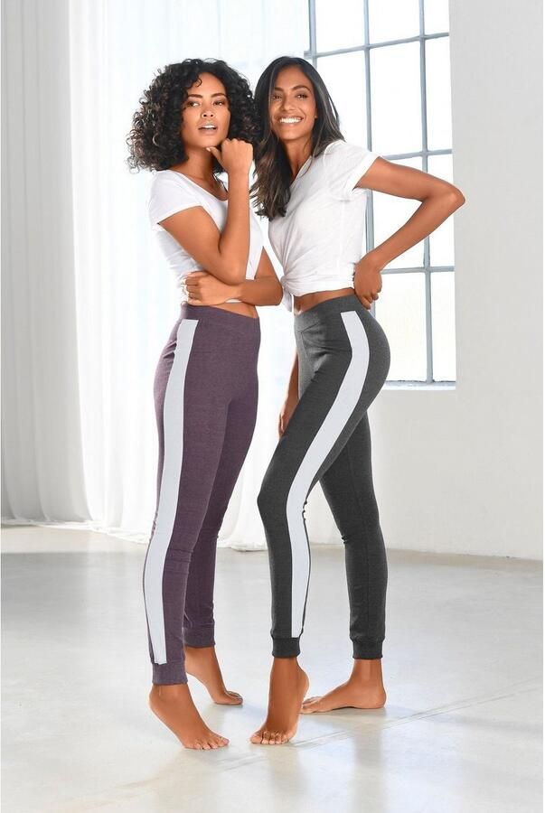 Arizona Legging met brede strepen (Set van 2) - Foto 7