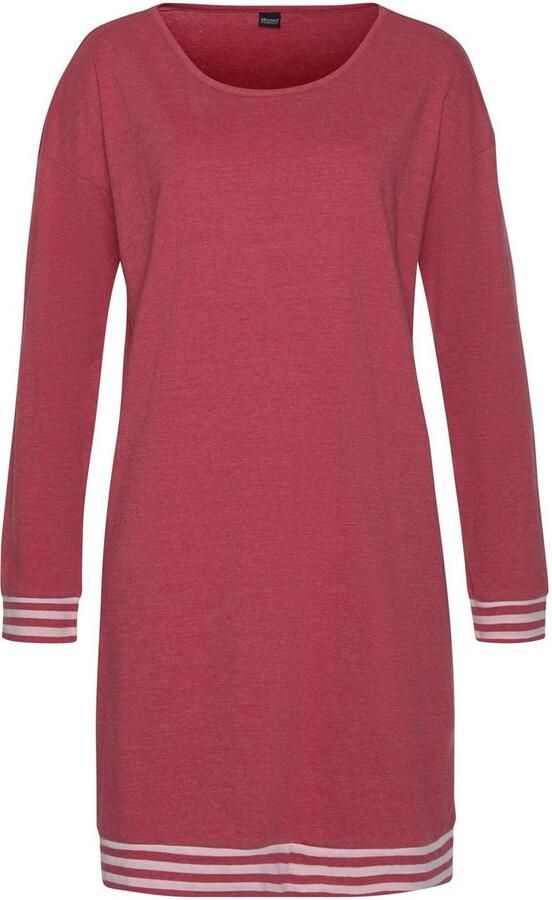 Arizona Nachthemd met gestreepte boorden - Foto 3