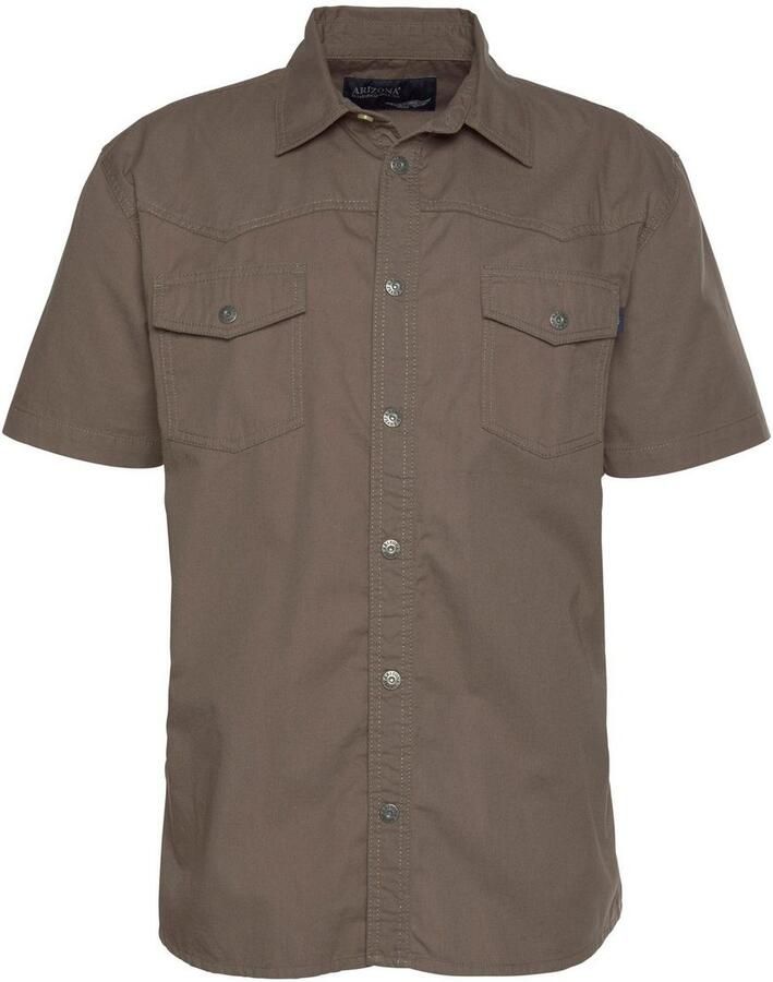 Arizona Overhemd met korte mouwen in westernstijl