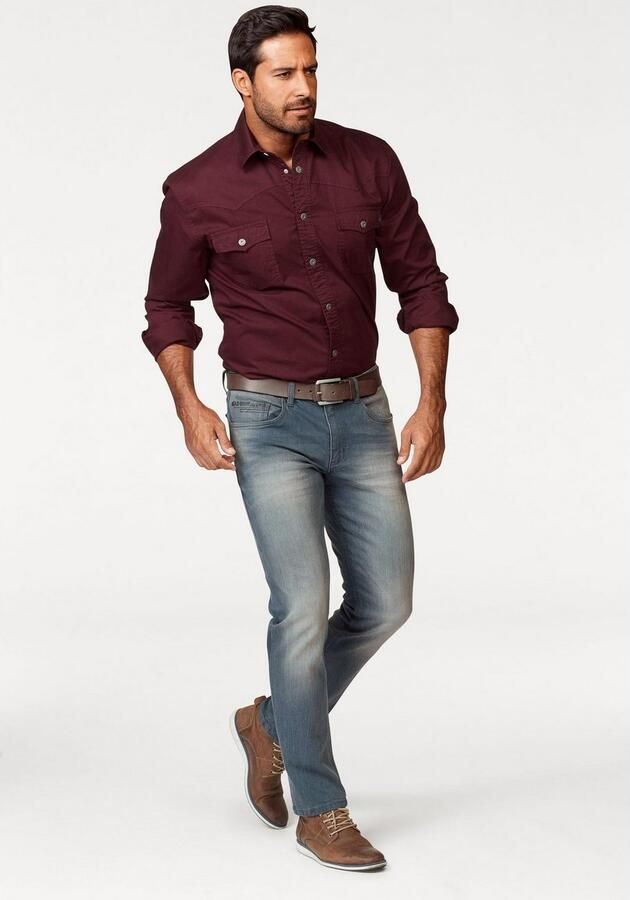 Arizona Overhemd met lange mouwen in westernstijl - Foto 4