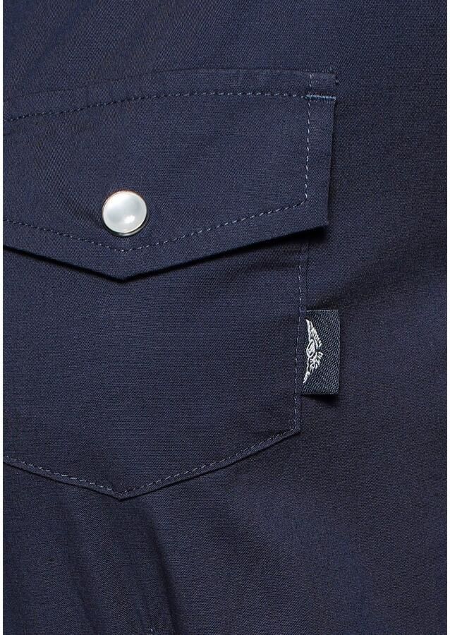 Arizona Overhemdblouse Met drukknopen in parelmoer-look - Foto 3