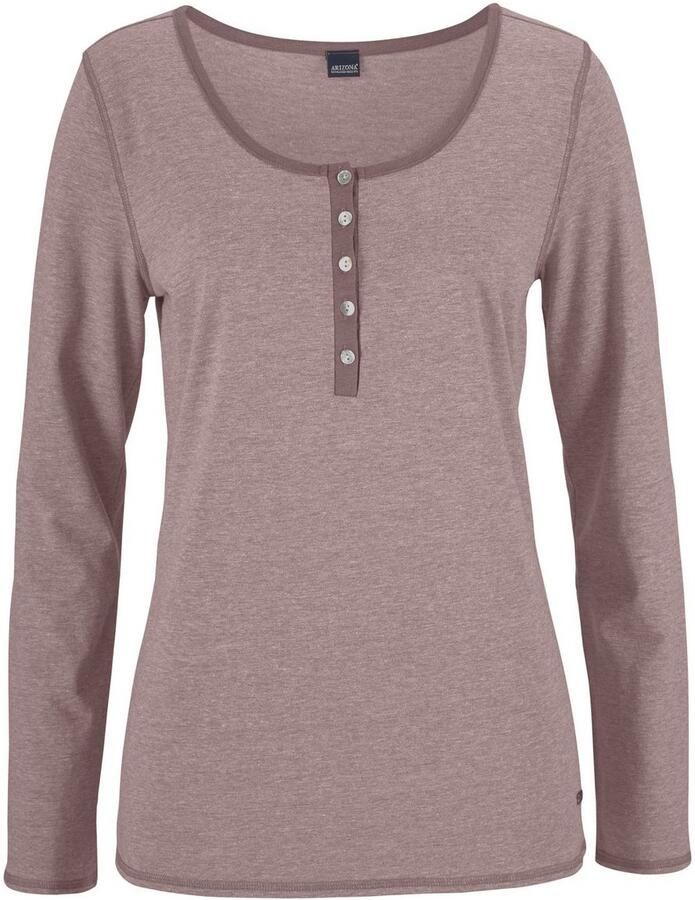 Arizona Pyjama in gemêleerde kwaliteit met knoopsluiting (2-delig 1 stuk) - Foto 7