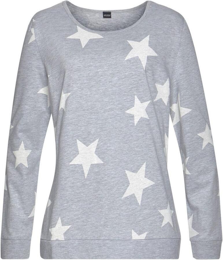 Arizona Pyjama in gemêleerde look (4-delig Set van 2)