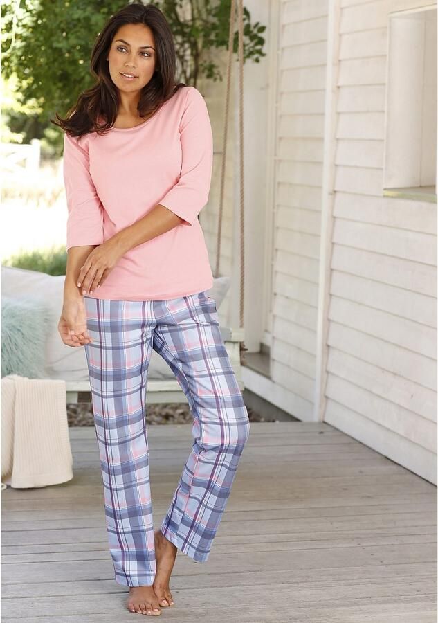 Arizona Pyjama met bijpassende basic shirts (4-delig Set van 2) - Foto 9