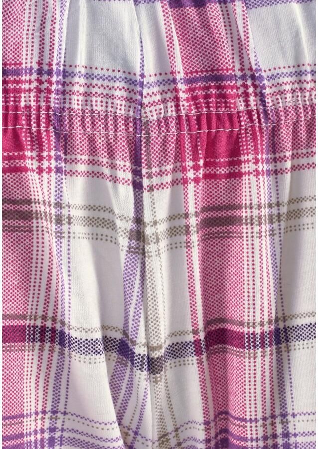 Arizona Pyjama met broek met ruitdessin (4-delig Set van 2) - Foto 4