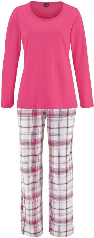 Arizona Pyjama met broek met ruitdessin (4-delig Set van 2) - Foto 11