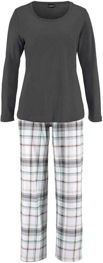 Arizona Pyjama met broek met ruitdessin (4-delig Set van 2) - Foto 9