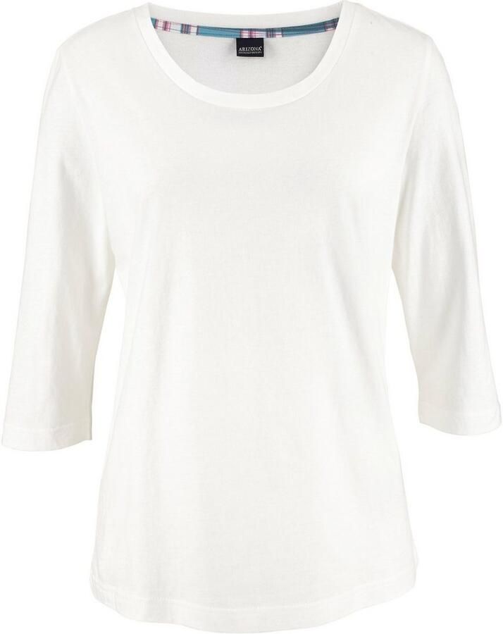 Arizona Pyjama met geruite broek (2-delig 1 stuk)