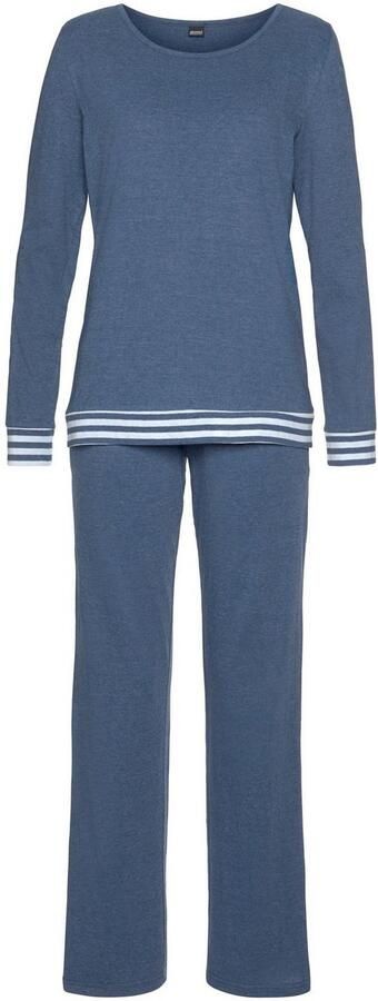 Arizona Pyjama met gestreepte boorden (2-delig 1 stuk) - Foto 7