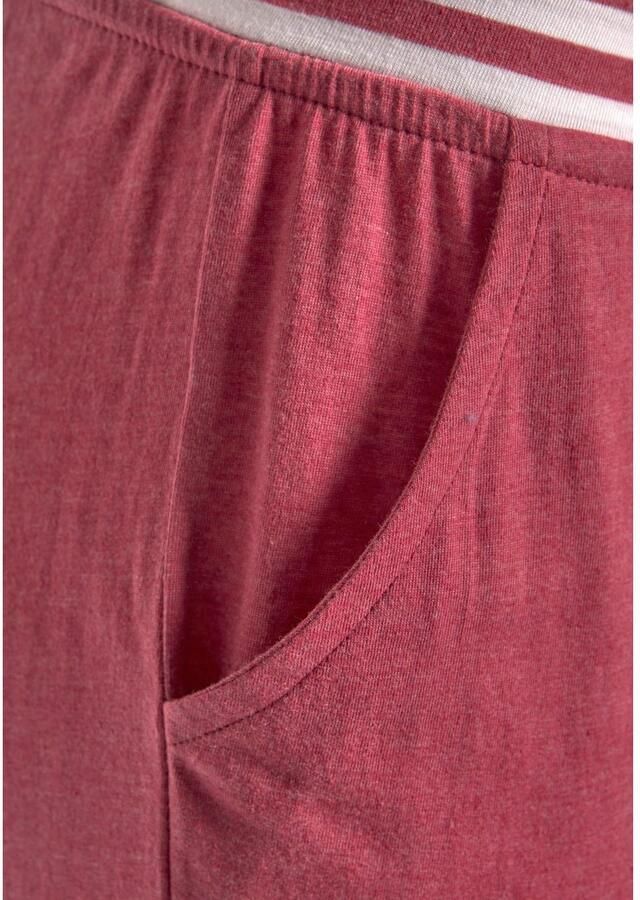 Arizona Pyjama met gestreepte boorden (2-delig 1 stuk) - Foto 3