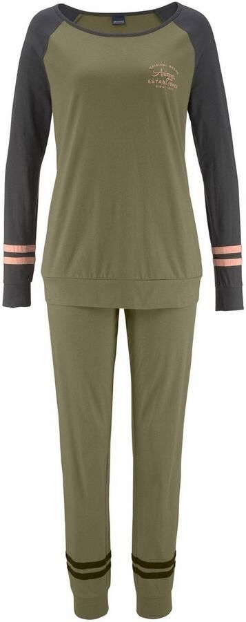 Arizona Pyjama met raglanmouwen (2-delig 1 stuk) - Foto 5