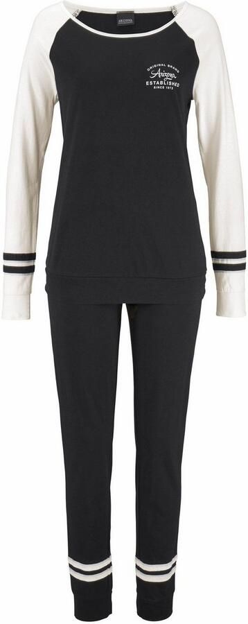 Arizona Pyjama met raglanmouwen (2-delig 1 stuk) - Foto 4