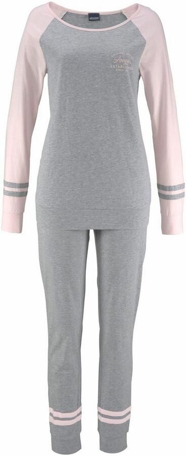 Arizona Pyjama met raglanmouwen (2-delig 1 stuk) - Foto 5