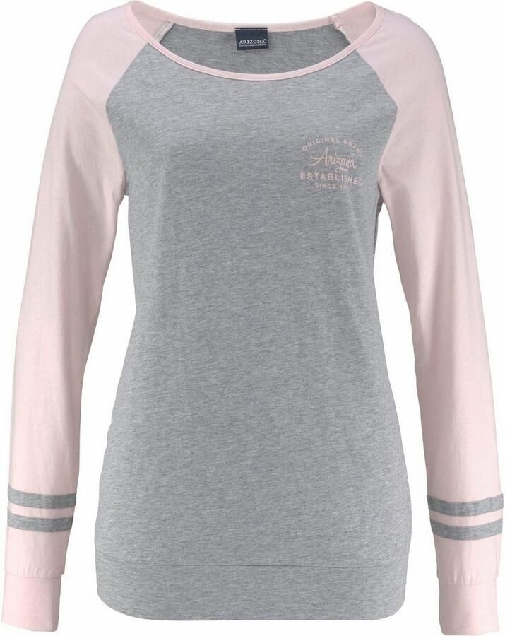 Arizona Pyjama met raglanmouwen (2-delig 1 stuk)