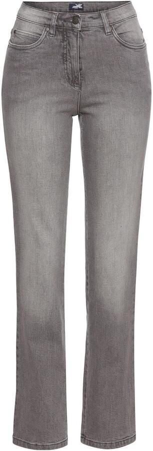 Arizona Rechte jeans Annett comfortabele pasvorm 5-pocket-stijl hoge taille - Foto 6