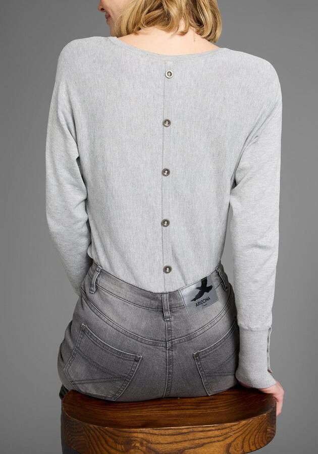 Arizona Rechte jeans Annett comfortabele pasvorm 5-pocket-stijl hoge taille - Foto 4