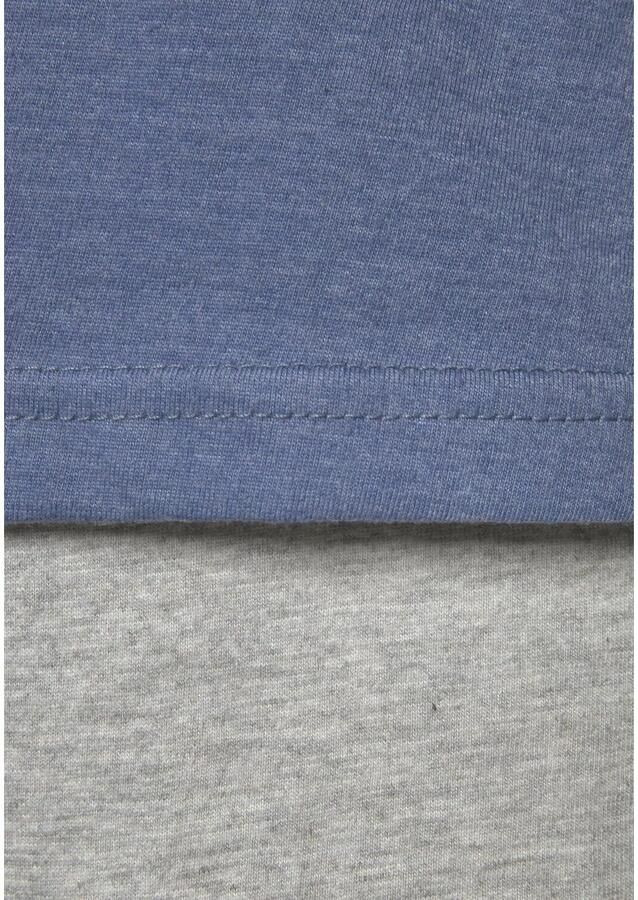 Arizona Shortama in college-look met folieprint (2-delig 1 stuk) - Foto 4