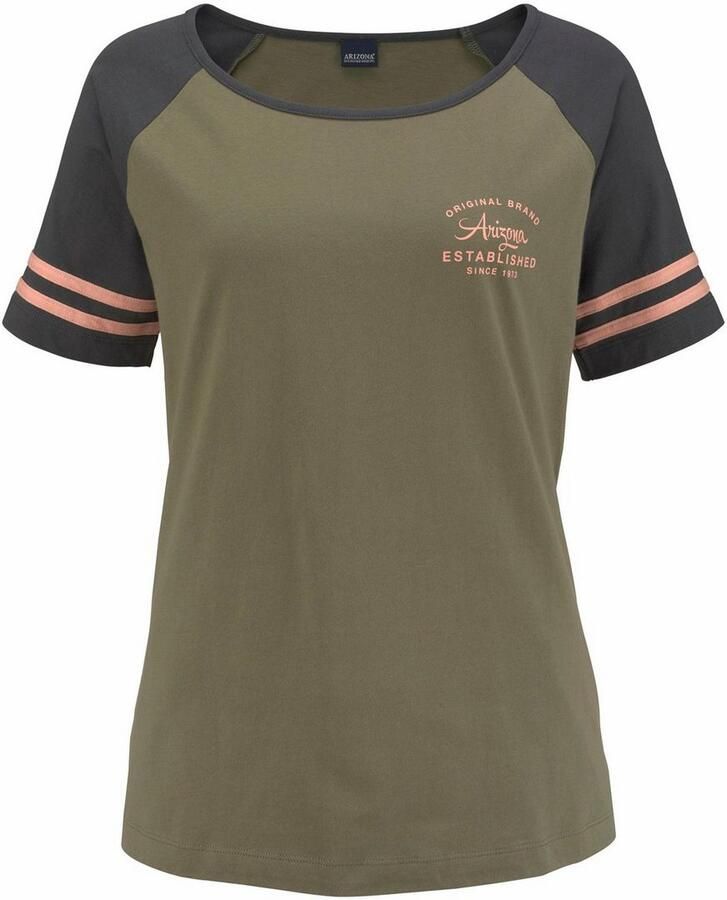 Arizona Shortama met raglanmouwen (2-delig 1 stuk)