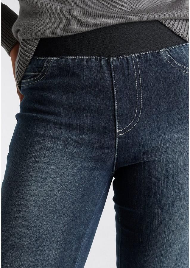 Arizona Skinny fit jeans extra-strakke snit comfortabele taille used-look-wassing - Foto 2