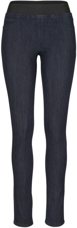Arizona Skinny fit jeans extra-strakke snit comfortabele taille used-look-wassing - Foto 7