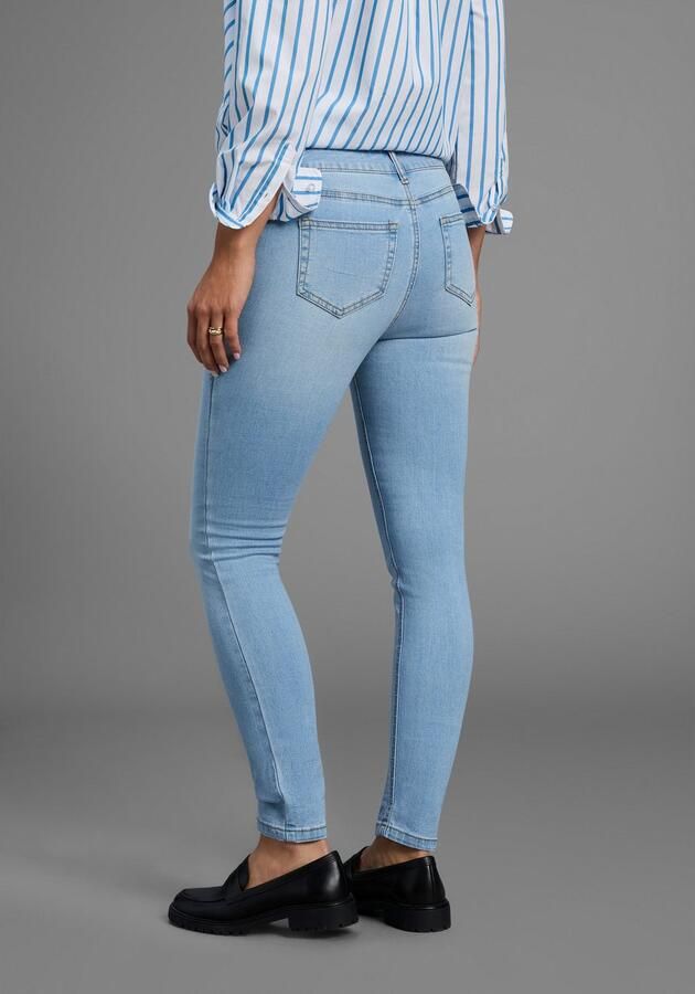 Arizona Skinny fit jeans Met geren extra-strakke been snit lage taille - Foto 4