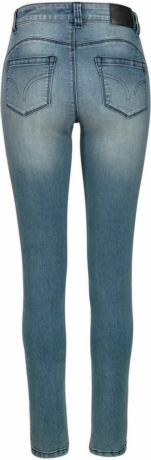 Arizona Skinny fit jeans Shaping skinny pasvorm normale taille in stretchkwaliteit used-look - Foto 6