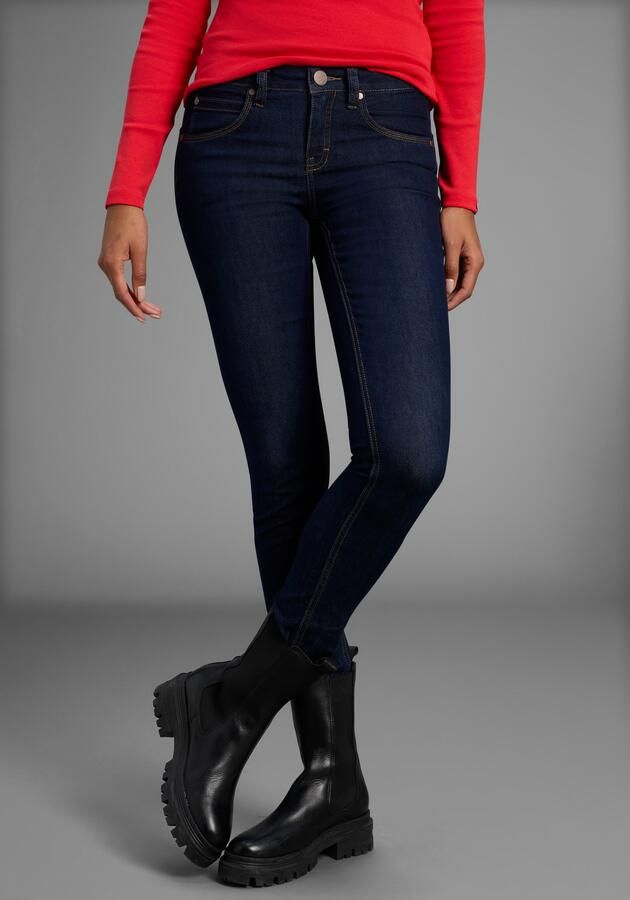 Arizona Skinny fit jeans Shaping skinny pasvorm normale taille in stretchkwaliteit used-look - Foto 3