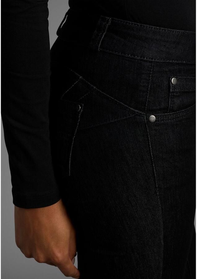 Arizona Skinny fit jeans Shaping skinny pasvorm normale taille in stretchkwaliteit used-look