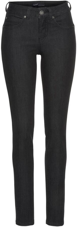 Arizona Skinny fit jeans Shaping skinny pasvorm normale taille in stretchkwaliteit used-look - Foto 4
