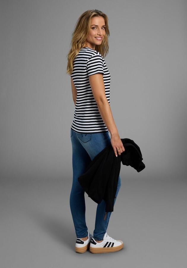Arizona Skinny fit jeans Shaping skinny pasvorm normale taille in stretchkwaliteit used-look - Foto 5