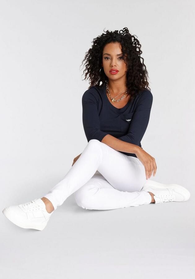 Arizona Skinny fit jeans Ultra Soft hoge taille lang van katoen polyester en elastaan - Foto 6